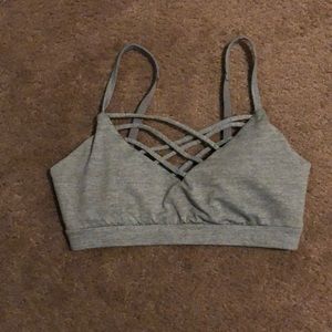 NWOT Gray Sports Bra